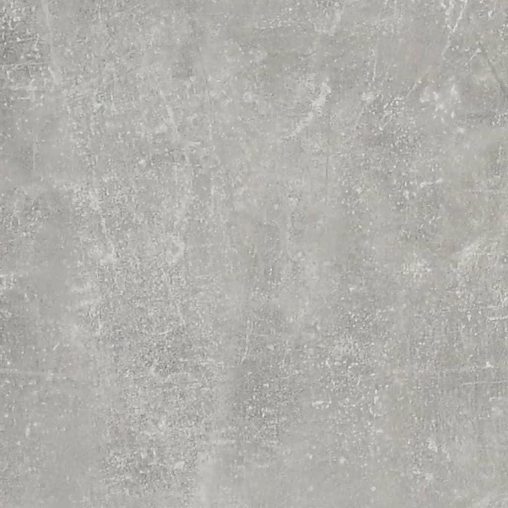 vidaXL 2 Piece Wall-mounted TV Cabinet Set Concrete Grey 40x34,5x60 cm