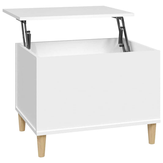 vidaXL Coffee Table White 60x44,5x45 cm Engineered Wood