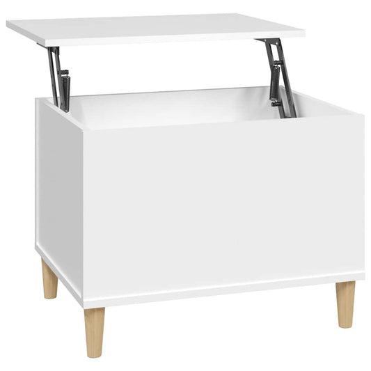 vidaXL Coffee Table White 60x44,5x45 cm Engineered Wood