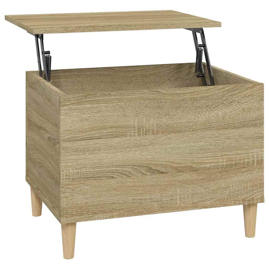 vidaXL Coffee Table Sonoma Oak 60x44,5x45 cm Engineered Wood