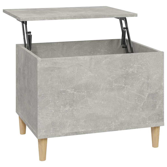vidaXL Coffee Table Concrete Grey 60x44,5x45 cm Engineered Wood