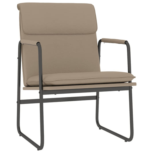vidaXL Lounge Chair Cappuccino 55x64x80 cm Faux Leather
