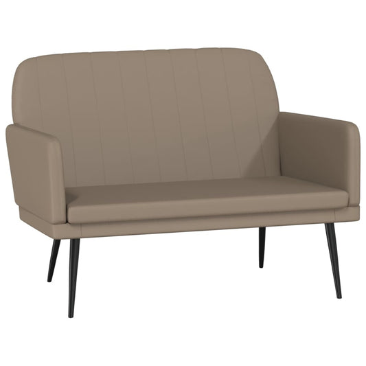 vidaXL Bench Cappuccino 107x80x81 cm Faux Leather