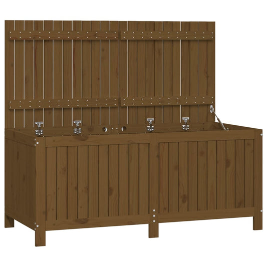 vidaXL Garden Storage Box Honey Brown 147x68x64 cm Solid Wood Pine