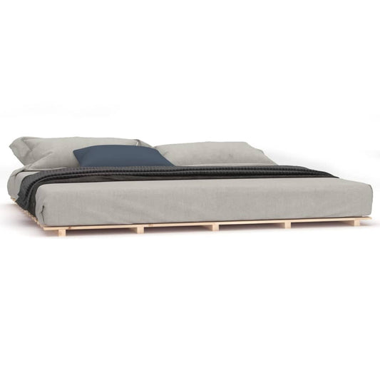 vidaXL Bed Frame without Mattress 180x200 cm Solid Wood Pine