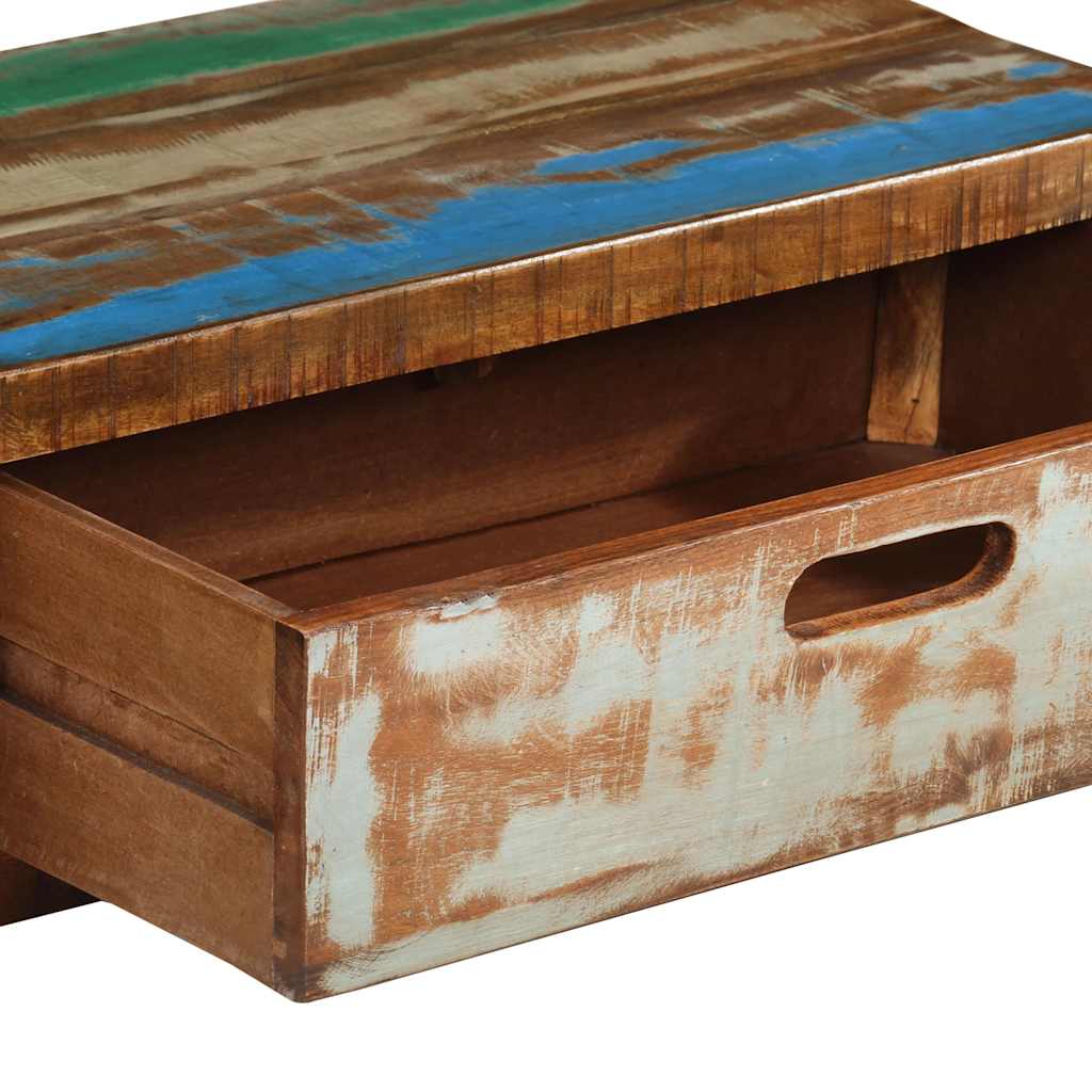 vidaXL TV Stand (118-200)x30x40 cm Solid Wood Reclaimed