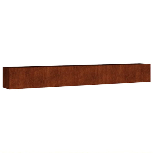 824523 vidaXL Garden Raised Bed 360x40x40 cm Corten Steel
