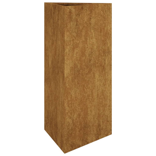 vidaXL Garden Planter 40x34,5x75 cm Corten Steel