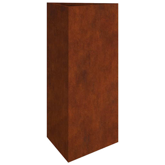 vidaXL Garden Planter 40x34,5x75 cm Corten Steel