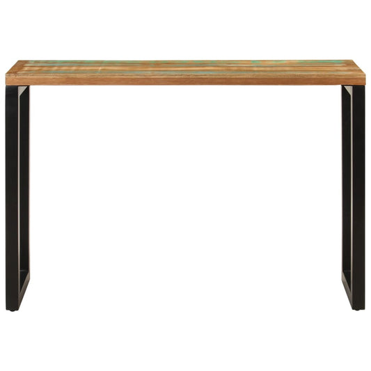 vidaXL Console Table 110x35x75 cm Solid Wood Reclaimed
