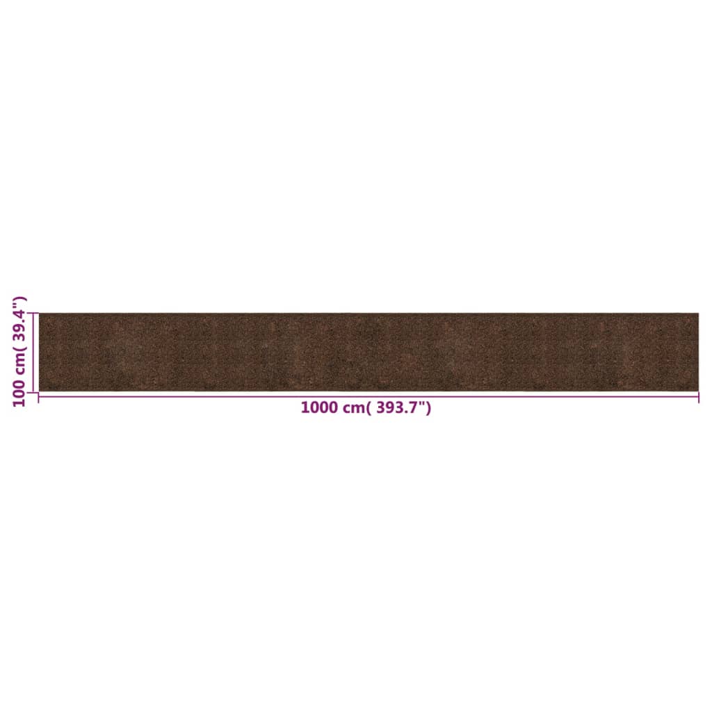vidaXL Rubber Cork Roll 100x1000 cm 2 mm