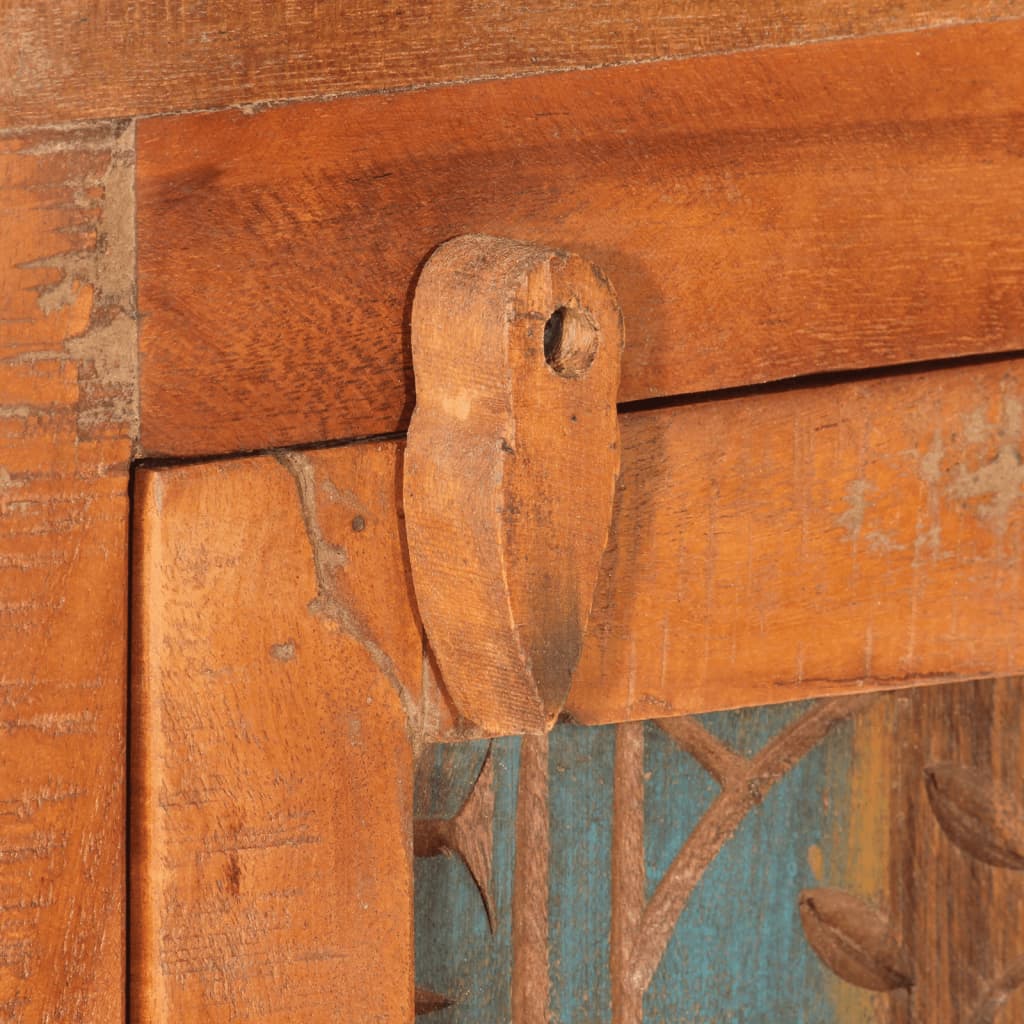 vidaXL 4 Piece Bathroom Furniture Set Solid Wood Reclaimed