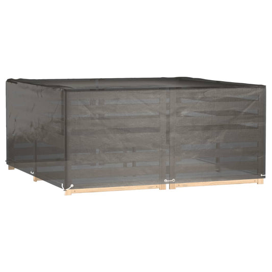 vidaXL Garden Furniture Cover 16 Eyelets 205x205x90 cm Square