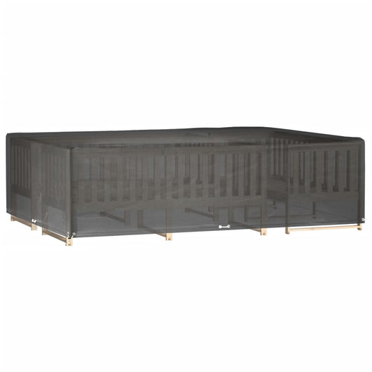 vidaXL Garden Furniture Cover 16 Eyelets 300x200x75 cm Rectangular
