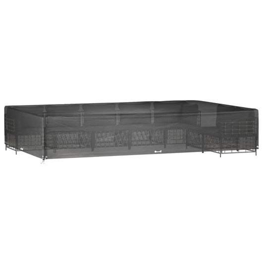 vidaXL Garden Furniture Cover 16 Eyelets 325x205x60 cm Rectangular