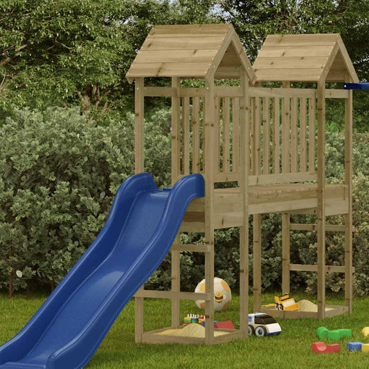 vidaXL Play Tower 53x46,5x194 cm Impregnated Wood Pine