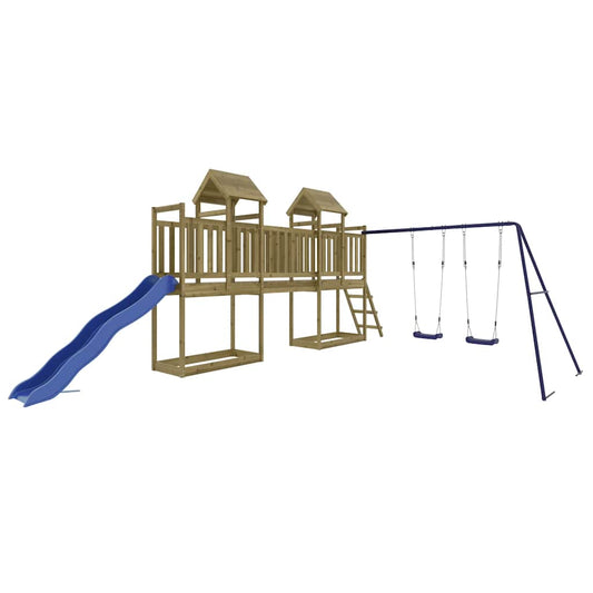 vidaXL Outdoor Playset Impregnated Wood Pine