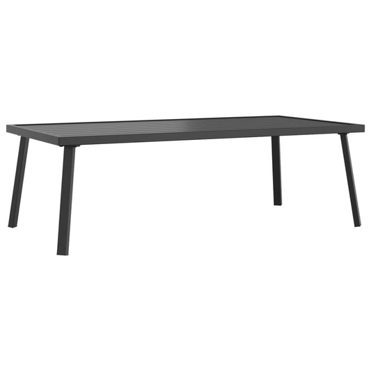 vidaXL Garden Coffee Table | Anthracite