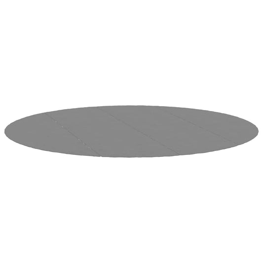 94219 vidaXL Pool Ground Cloth Light Grey Ø428 cm Polyester Geotextile