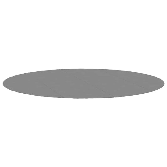 94221 vidaXL Pool Ground Cloth Light Grey Ø500 cm Polyester Geotextile