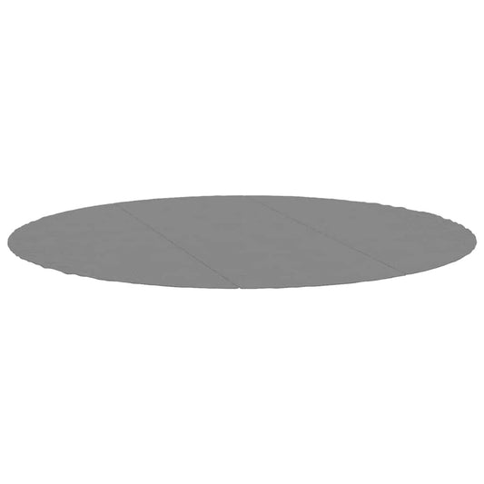 94226 vidaXL Pool Ground Cloth Light Grey Ø396 cm Polyester Geotextile