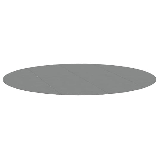 94227 vidaXL Pool Ground Cloth Light Grey Ø428 cm Polyester Geotextile