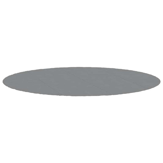 94229 vidaXL Pool Ground Cloth Light Grey Ø500 cm Polyester Geotextile