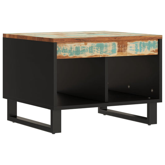 vidaXL Coffee Table 55x50x40 cm Solid Wood Reclaimed