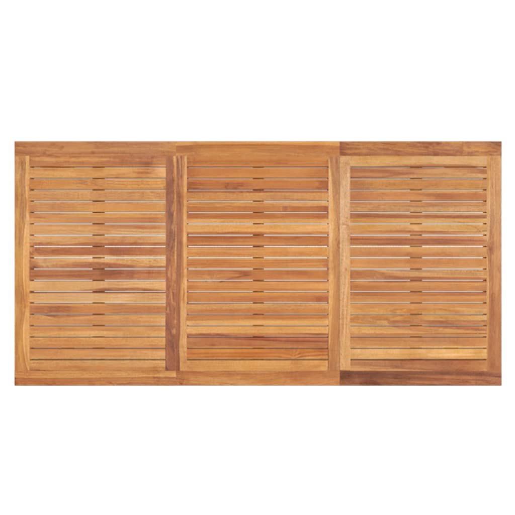 vidaXL 4 Piece Garden Dining Set Solid Wood Teak