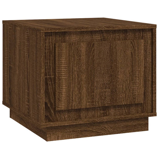 vidaXL Coffee Table Brown Oak 51x50x44 cm Engineered Wood