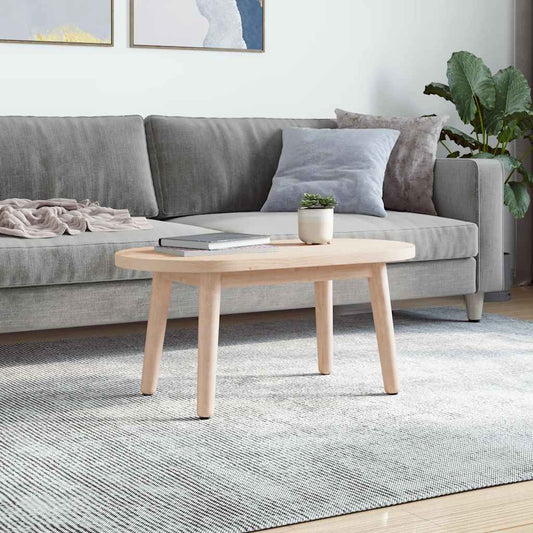vidaXL Table Top 80x40x2,5 cm Solid Wood Pine Oval