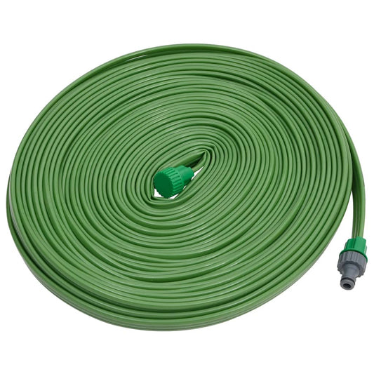 vidaXL 3-Tube Sprinkler Hose Green 15 m PVC
