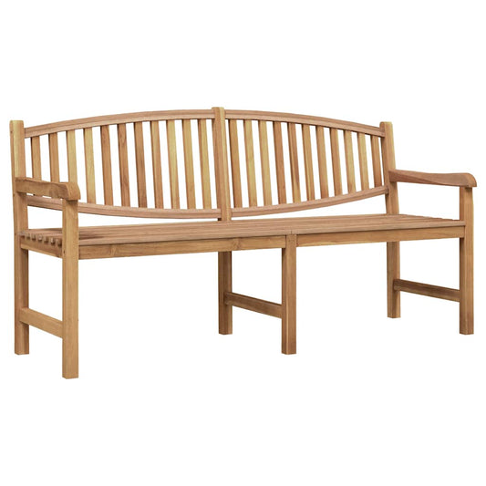 vidaXL Garden Bench 179.5x60x90 cm Solid Teak Wood