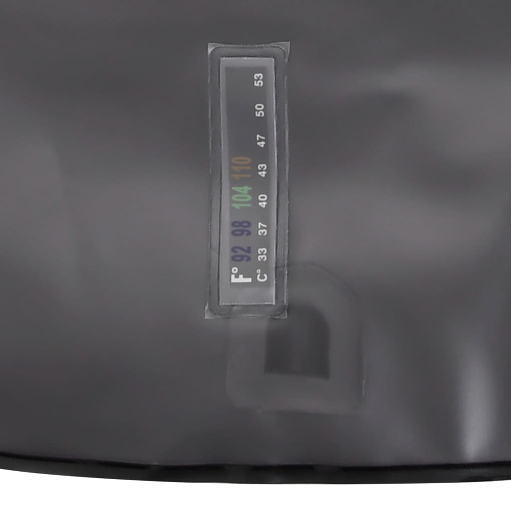 vidaXL Camping Shower Bag Blue 20 L PVC