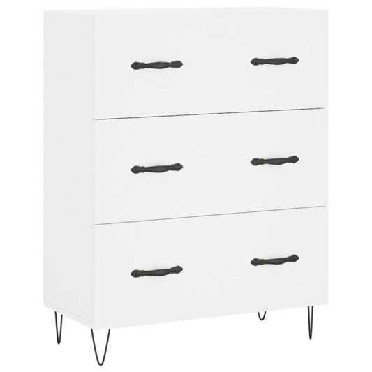 vidaXL Sideboard White 69.5x34x90 cm Engineered Wood