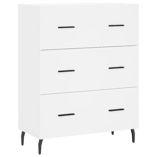 vidaXL Sideboard White 69,5x34x90 cm Engineered Wood