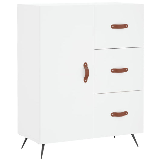 vidaXL Sideboard White 69,5x34x90 cm Engineered Wood