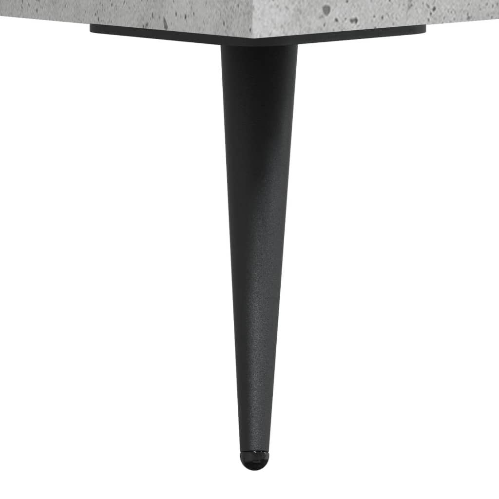 vidaXL Sideboard Concrete Grey 69,5x34x90 cm Engineered Wood