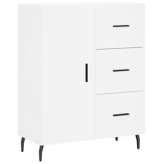 vidaXL Sideboard White 69,5x34x90 cm Engineered Wood