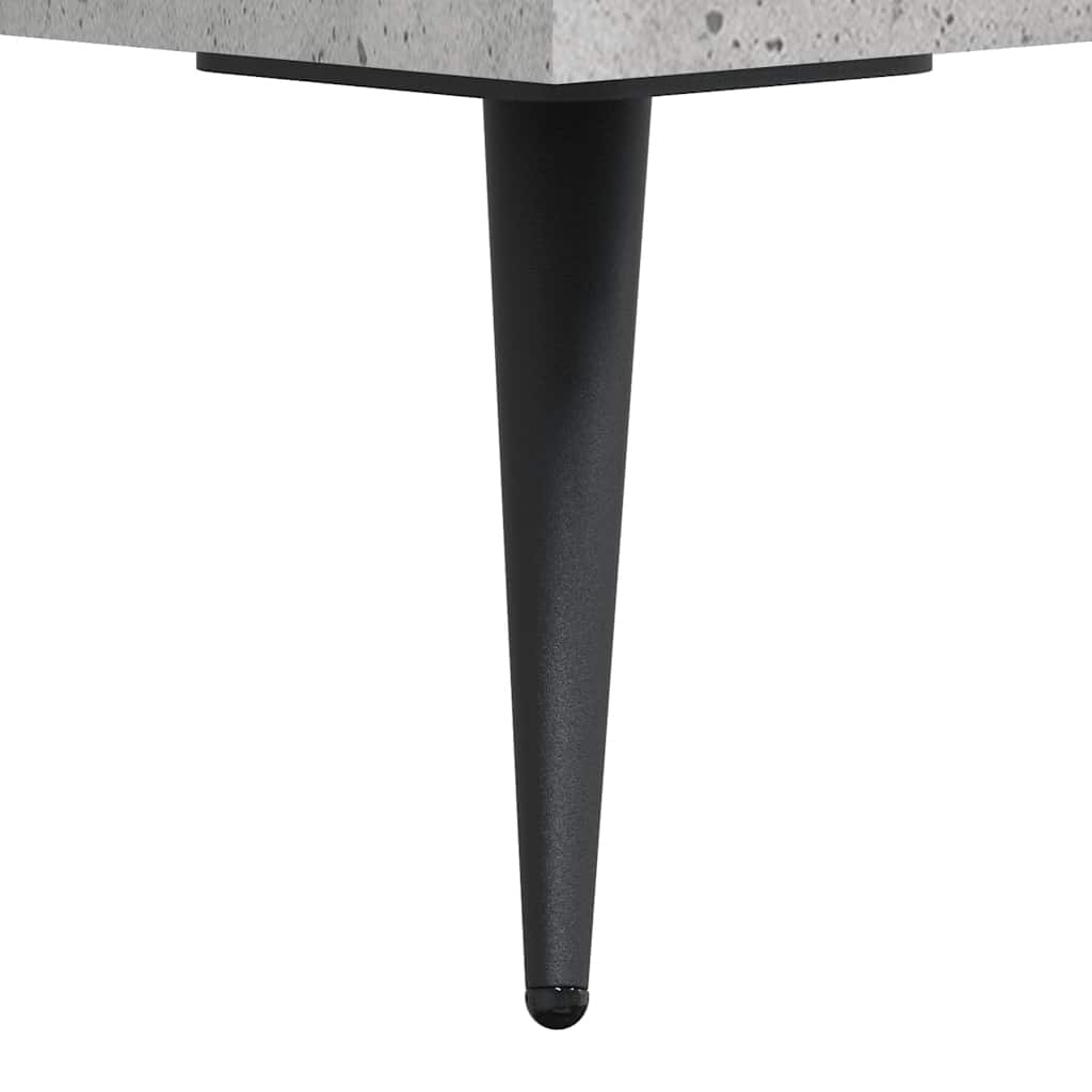 vidaXL Sideboard Concrete Grey 69,5x34x90 cm Engineered Wood