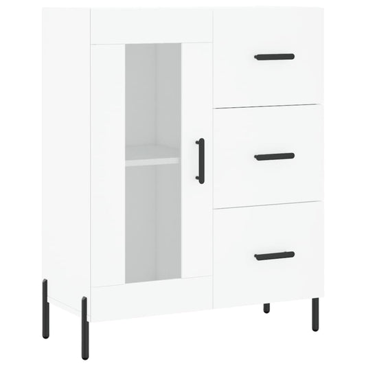 vidaXL Sideboard White 69,5x34x90 cm Engineered Wood