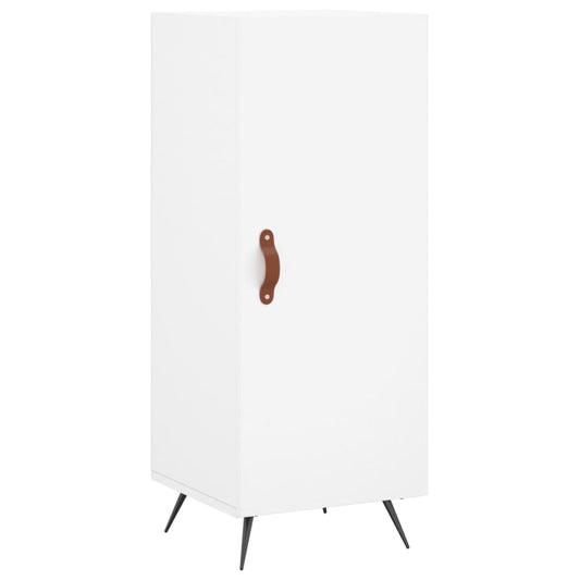 vidaXL Sideboard White 34,5x34x90 cm Engineered Wood