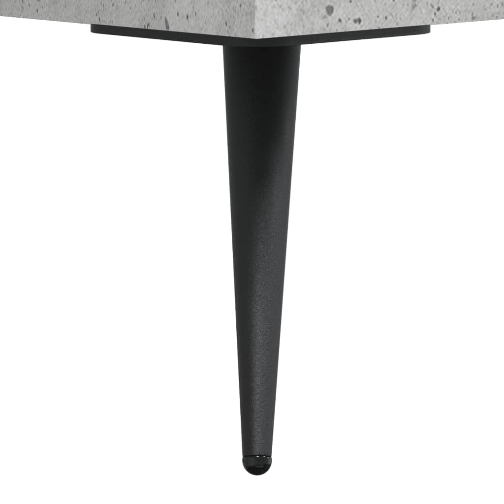 vidaXL Sideboard Concrete Grey 34,5x34x90 cm Engineered Wood