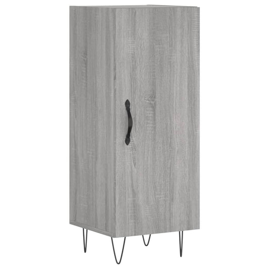 vidaXL Sideboard Grey Sonoma 34,5x34x90 cm Engineered Wood