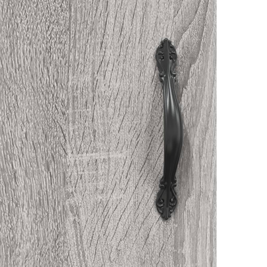 vidaXL Sideboard Grey Sonoma 34,5x34x90 cm Engineered Wood