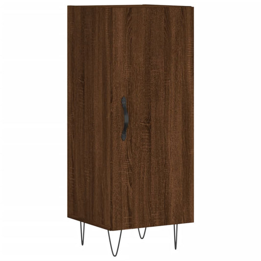 vidaXL Sideboard Brown Oak 34,5x34x90 cm Engineered Wood