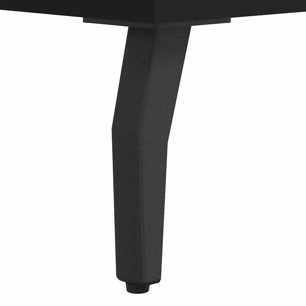 vidaXL Sideboard Black 34,5x34x90 cm Engineered Wood