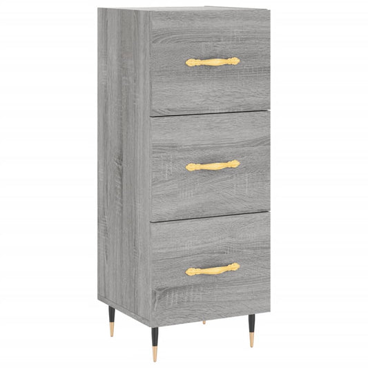 vidaXL Sideboard Grey Sonoma 34,5x34x90 cm Engineered Wood