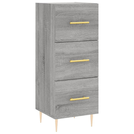 vidaXL Sideboard Grey Sonoma 34,5x34x90 cm Engineered Wood