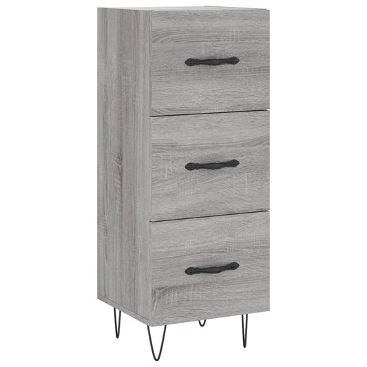 vidaXL Sideboard Grey Sonoma 34,5x34x90 cm Engineered Wood